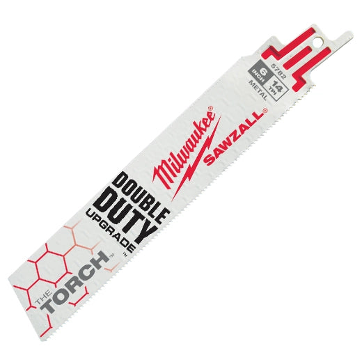 Milwaukee 48-01-7782 6" 14 TPI The Torch SAWZALL Blades (100 Pack)