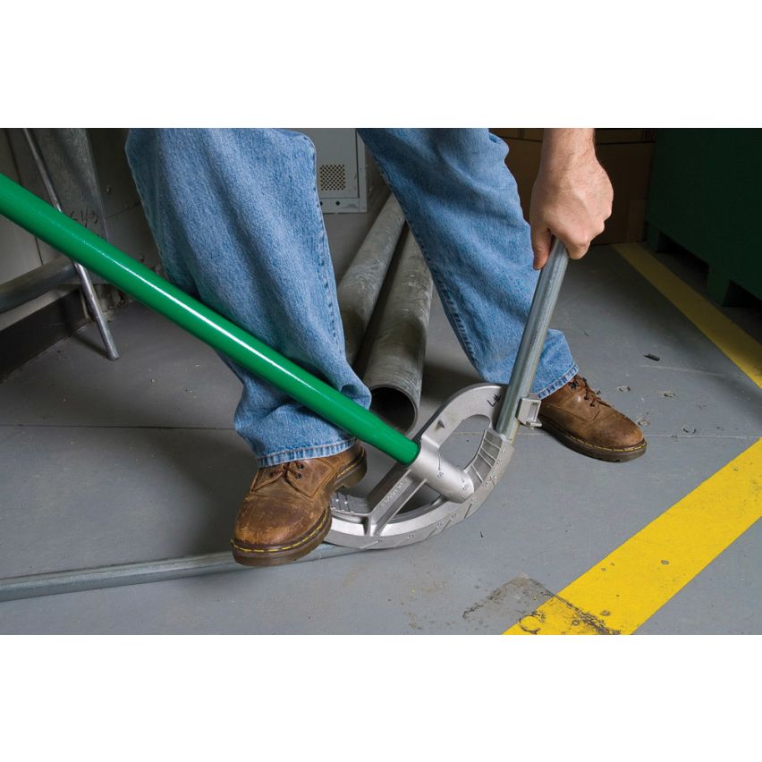 GREENLEE 841AH Aluminum Hand Bender Head with Handle for 3/4" EMT, 1/2" Rigid/IMC