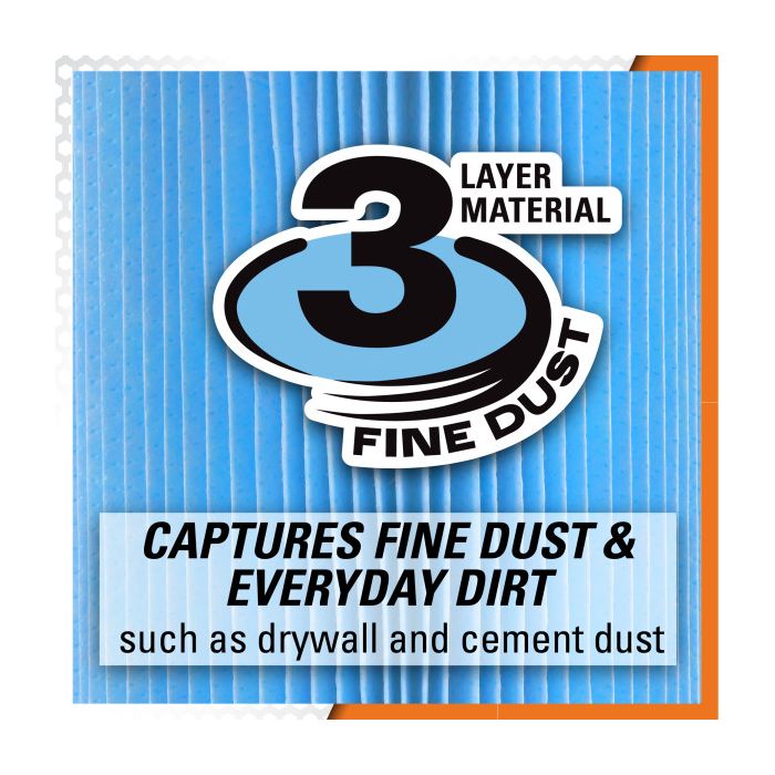 RIDGID 72952 VF5000 Fine Dust 3-Layer Filter - McCally Tool and Supply | Industrial Distributor & Repair