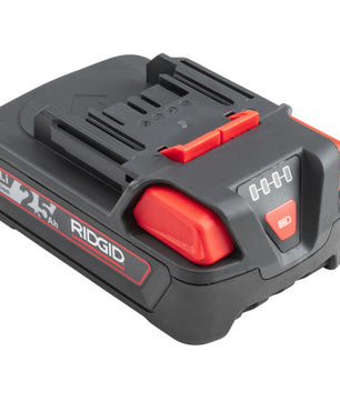 RIDGID 66013 Battery & Charger Kit with Two 18V Batteries and 120V Charger