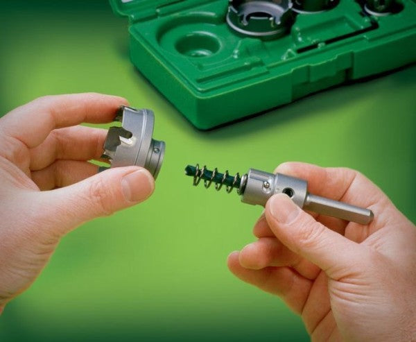 Greenlee 660 Quick Change Stainless Steel Hole Cutter Kit - McCally Tool and Supply | Industrial Distributor & Repair