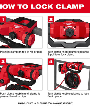 Milwaukee 0817-20 M18™ Brushless Scissor Lift Fan