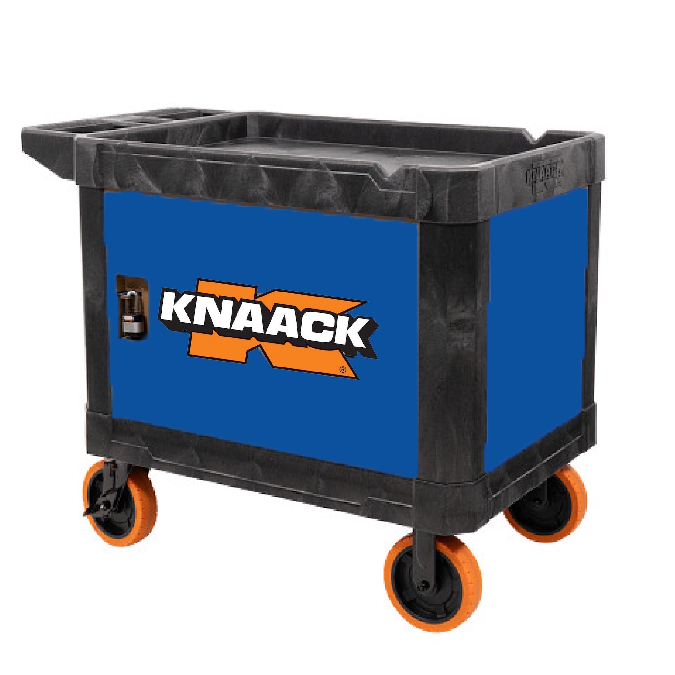 KNAACK KAT-01-BL Armoured Transport Utility Cart (Blue) | McCally Tool ...