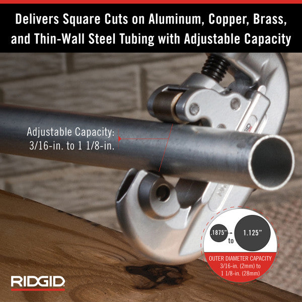 RIDGID 32920 Model 15 Screw Feed Tubing and Conduit Cutter