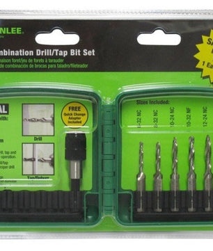 Greenlee DTAPKITM Metric, M3-M10 6-Piece Drill/Tap Set - McCally Tool and Supply | Industrial Distributor & Repair