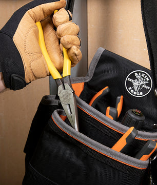 Klein Tools D203-8 Pliers, Needle Nose Side-Cutters, 8-Inch - McCally Tool and Supply | Industrial Distributor & Repair