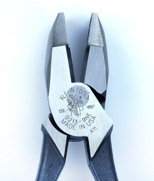Klein Tools D213-9NE Lineman's Pliers, New England Nose, 9-Inch - McCally Tool and Supply | Industrial Distributor & Repair