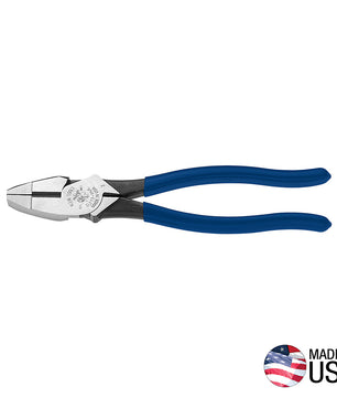 Klein Tools D213-9NE Lineman's Pliers, New England Nose, 9-Inch - McCally Tool and Supply | Industrial Distributor & Repair