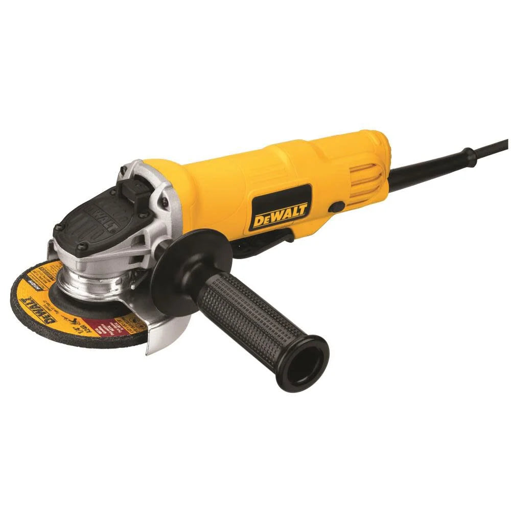 DeWALT DWE4012 4-1/2 in. (115 mm) Paddle Switch Small Angle Grinder