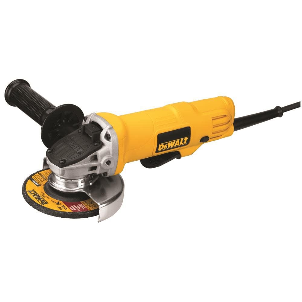 DeWALT DWE4012 4-1/2 in. (115 mm) Paddle Switch Small Angle Grinder