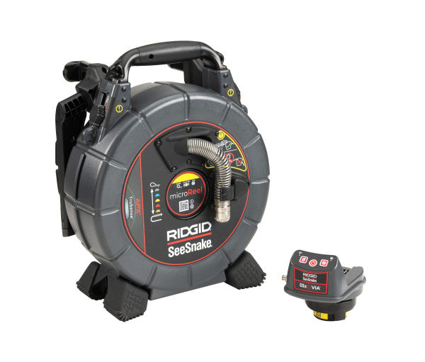 RIDGID 78118 SeeSnake microREEL APX and CSx Via System with TruSense