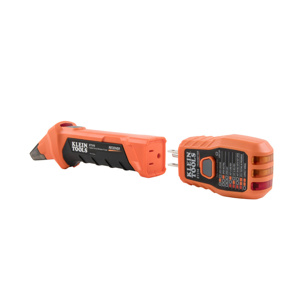 Klein Tools ET310 Digital Circuit Breaker Finder with GFCI Outlet Tester