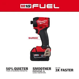 Milwaukee 2671-22 M18 FUEL™ SURGE™ 1/4" Hex Hydraulic Driver Kit