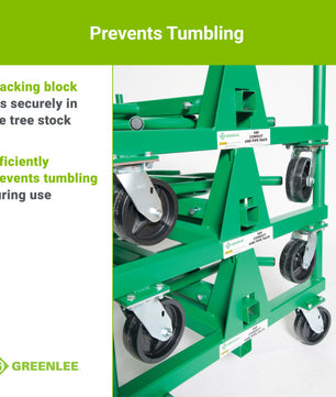 Greenlee 668 Mobile Conduit and Pipe Rack - McCally Tool and Supply | Industrial Distributor & Repair