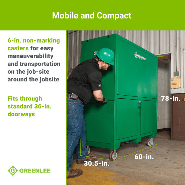Greenlee 7060-CFO Compact Field Office with Casters