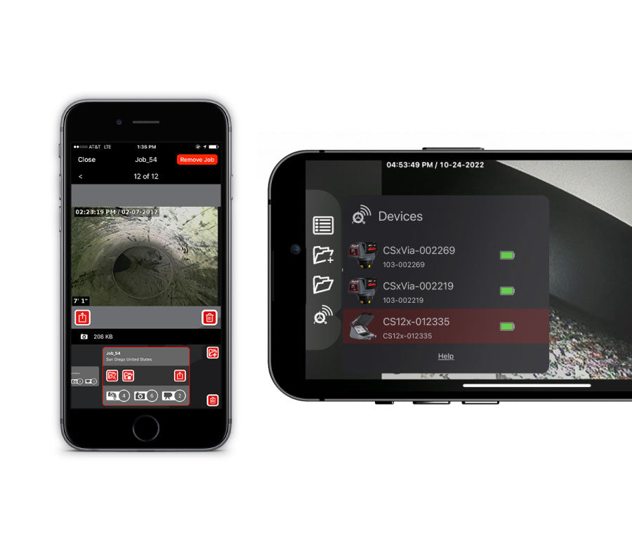 RIDGID 64943 CS6x VERSA Digital Reporting Monitor with Wi-Fi - McCally Tool and Supply | Industrial Distributor & Repair