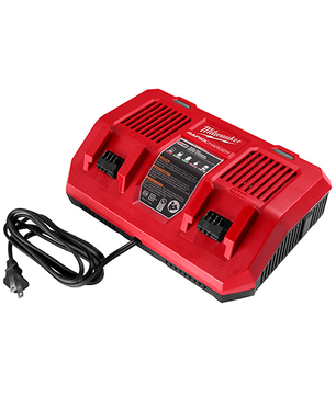 Milwaukee 48-59-1802 M18™ Dual Bay Simultaneous Rapid Charger - McCally Tool and Supply | Industrial Distributor & Repair