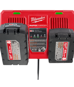 Milwaukee 48-59-1802 M18™ Dual Bay Simultaneous Rapid Charger - McCally Tool and Supply | Industrial Distributor & Repair