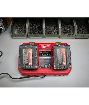 Milwaukee 48-59-1802 M18™ Dual Bay Simultaneous Rapid Charger - McCally Tool and Supply | Industrial Distributor & Repair