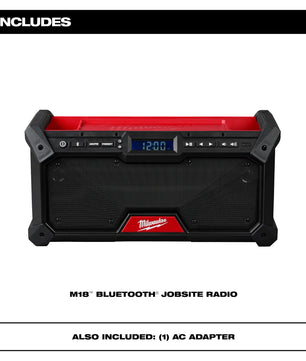 Milwaukee 2952-20 M18™ Bluetooth® Jobsite Radio