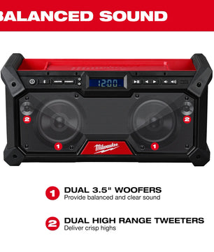 Milwaukee 2952-20 M18™ Bluetooth® Jobsite Radio