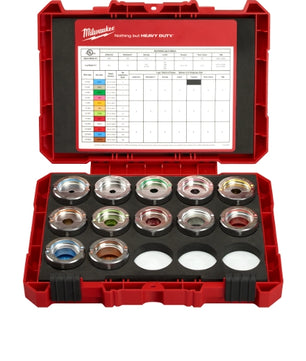 Milwaukee 49-16-KITA #8 - 350 MCM Aluminum U Style Die Kit - McCally Tool and Supply | Industrial Distributor & Repair