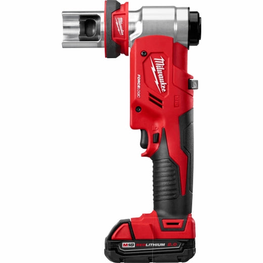 Milwaukee 2677-21 M18™ FORCE LOGIC™ 6T Knockout Tool 1/2" - 2" Kit - McCally Tool and Supply | Industrial Distributor & Repair