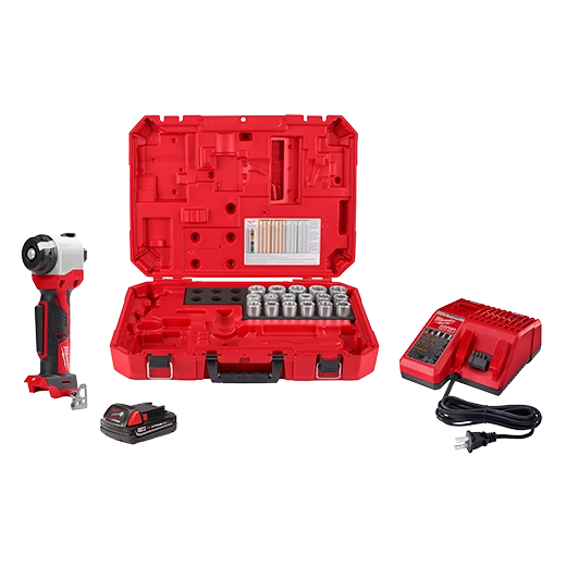 Milwaukee 2935CU-21S M18™ Cable Stripper Kit with 17 Cu THHN / XHHW Bushings