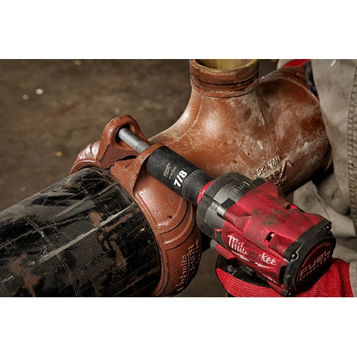 Milwaukee 49-66-7011 SHOCKWAVE Impact Duty™ 1/2" Drive SAE Deep 6 Point Socket Set (12 Pice)