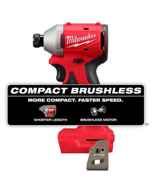Milwaukee 3650-20 M18™ Compact Brushless 1/4