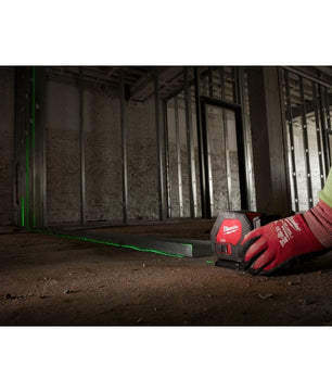 Milwaukee 3421 Green Cross Line Laser - McCally Tool and Supply | Industrial Distributor & Repair