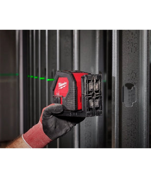Milwaukee 3421 Green Cross Line Laser - McCally Tool and Supply | Industrial Distributor & Repair