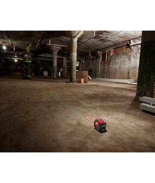 Milwaukee 3421 Green Cross Line Laser - McCally Tool and Supply | Industrial Distributor & Repair