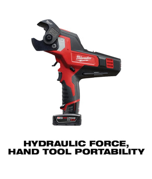 Milwaukee 2472-21XC M12™ 600 MCM Cable Cutter Kit - McCally Tool and Supply | Industrial Distributor & Repair