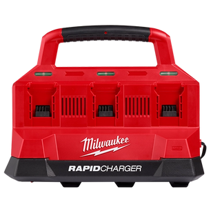 Milwaukee 48-59-1809 M18™ PACKOUT™ Six Bay Rapid Charger - McCally Tool and Supply | Industrial Distributor & Repair