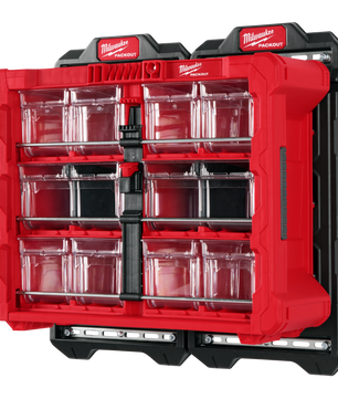 Milwaukee 48-22-8433 PACKOUT™ Tilt Bin Organizer - McCally Tool and Supply | Industrial Distributor & Repair
