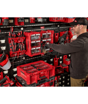 Milwaukee 48-22-8433 PACKOUT™ Tilt Bin Organizer - McCally Tool and Supply | Industrial Distributor & Repair