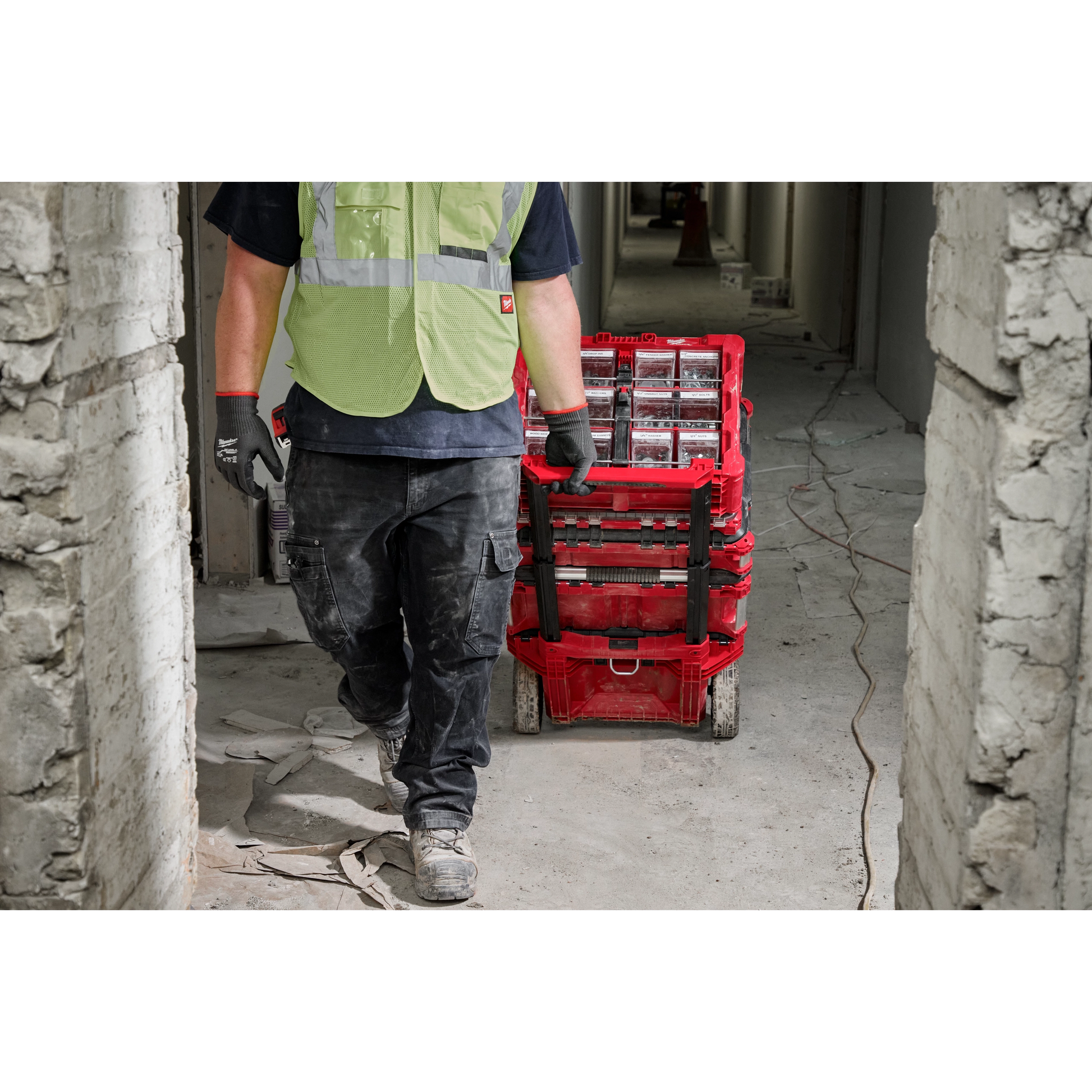 Milwaukee 48-22-8433 PACKOUT™ Tilt Bin Organizer - McCally Tool and Supply | Industrial Distributor & Repair