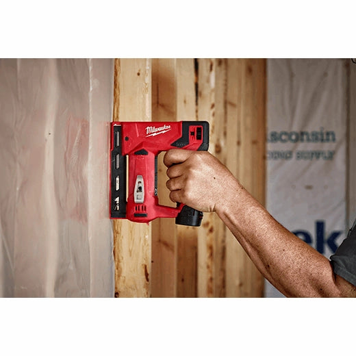 Milwaukee 2447-20 M12™ 3/8" Crown Stapler - McCally Tool and Supply | Industrial Distributor & Repair