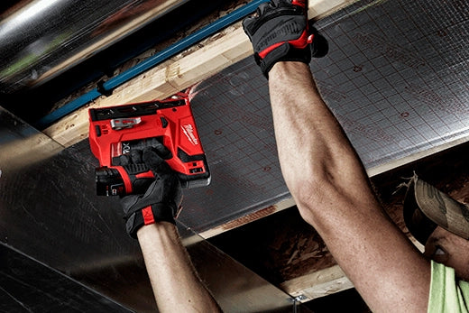 Milwaukee 2447-20 M12™ 3/8" Crown Stapler - McCally Tool and Supply | Industrial Distributor & Repair