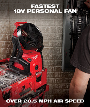 Milwaukee 0818-20 M18™ Brushless PACKOUT™ Fan - McCally Tool and Supply | Industrial Distributor & Repair