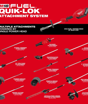 Milwaukee 49-16-2739 M18 FUEL™ QUIK-LOK™ Cultivator Attachment - McCally Tool and Supply | Industrial Distributor & Repair