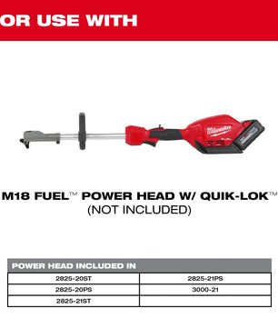 Milwaukee 49-16-2739 M18 FUEL™ QUIK-LOK™ Cultivator Attachment - McCally Tool and Supply | Industrial Distributor & Repair