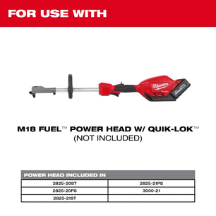 Milwaukee 49-16-2739 M18 FUEL™ QUIK-LOK™ Cultivator Attachment