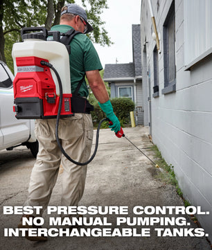 Milwaukee 3019-20PS M18™ 4-Gallon Backpack Sprayer w/ SWITCH TANK™ (Tool Only) - McCally Tool and Supply | Industrial Distributor & Repair