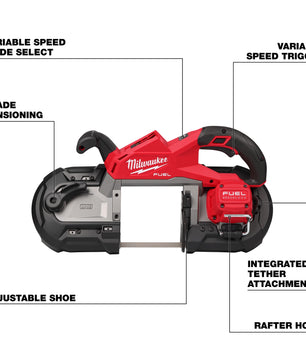 Milwaukee 2929-20 M18 FUEL™ Deep Cut Band Saw (Bare Tool) - McCally Tool and Supply | Industrial Distributor & Repair