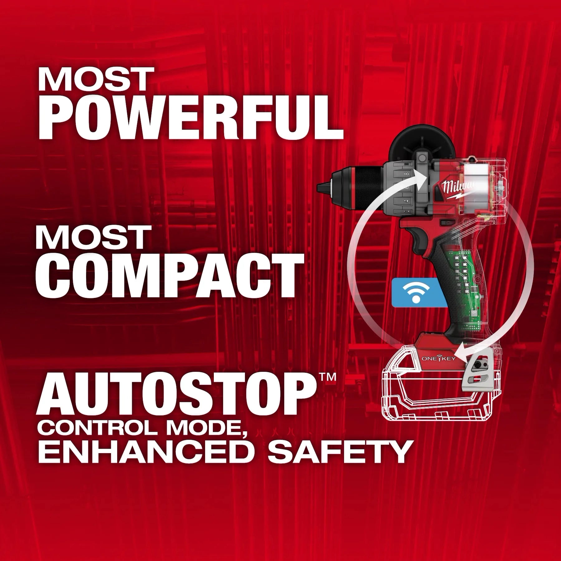 Milwaukee 2905-20 M18 FUEL™ ½” Drill/Driver w/ ONE-KEY™ - McCally Tool and Supply | Industrial Distributor & Repair