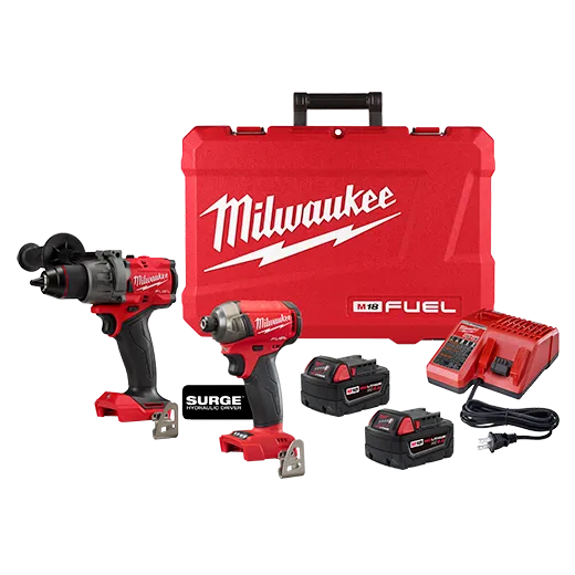 Milwaukee 3699-22 M18 FUEL 2-Tool Combo Kit - McCally Tool and Supply | Industrial Distributor & Repair