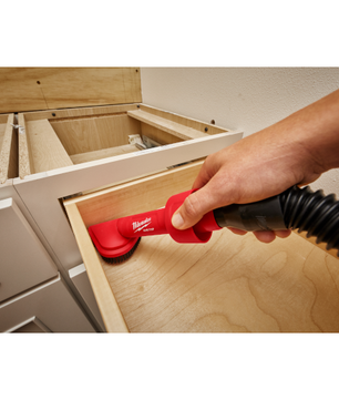 Milwaukee 49-90-2021 AIR-TIP™ Rotating Corner Brush Tool (Vacuum Attachment) - McCally Tool and Supply | Industrial Distributor & Repair