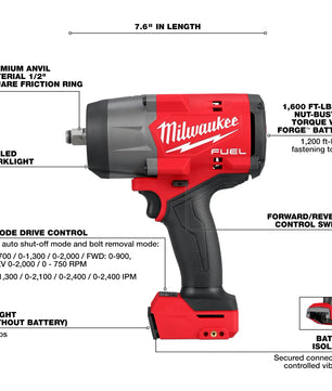 Milwaukee 2967-20 M18 FUEL 1/2